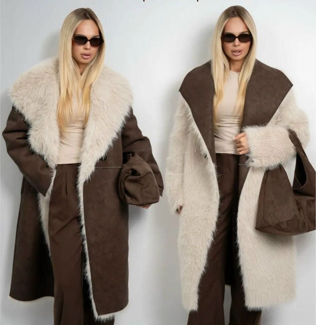 дубленка зимняя,дубленка удлиненная,модные дубленки,модные дубленки 2025-2025,пальто зимнее женское