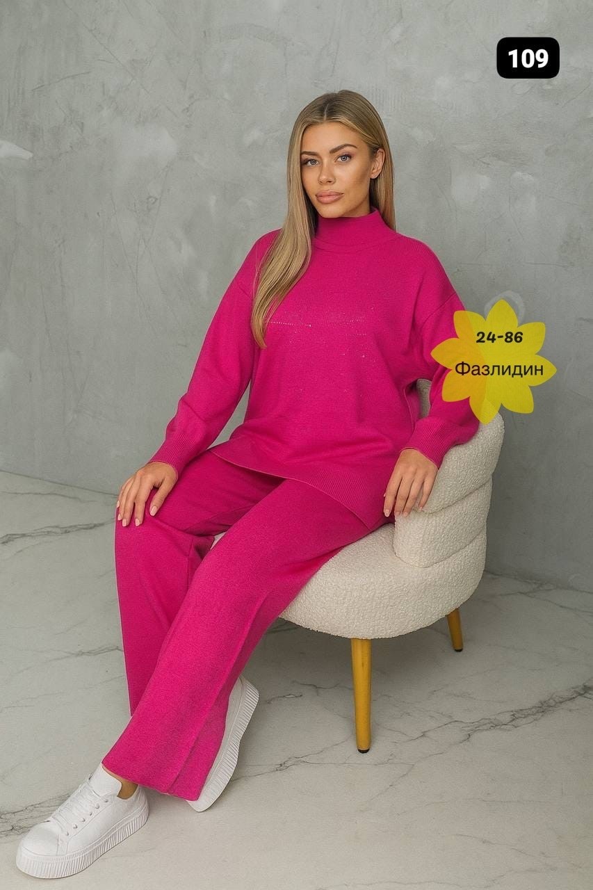 трикотажные костюмы,костюмы женские,костюм с брюками,вязаные костюмы,трикотажный костюм с брюкам