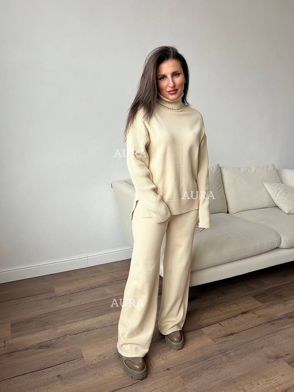 трикотажные костюмы,костюмы женские,костюм с брюками,вязаные костюмы,костюм вязаный брючный