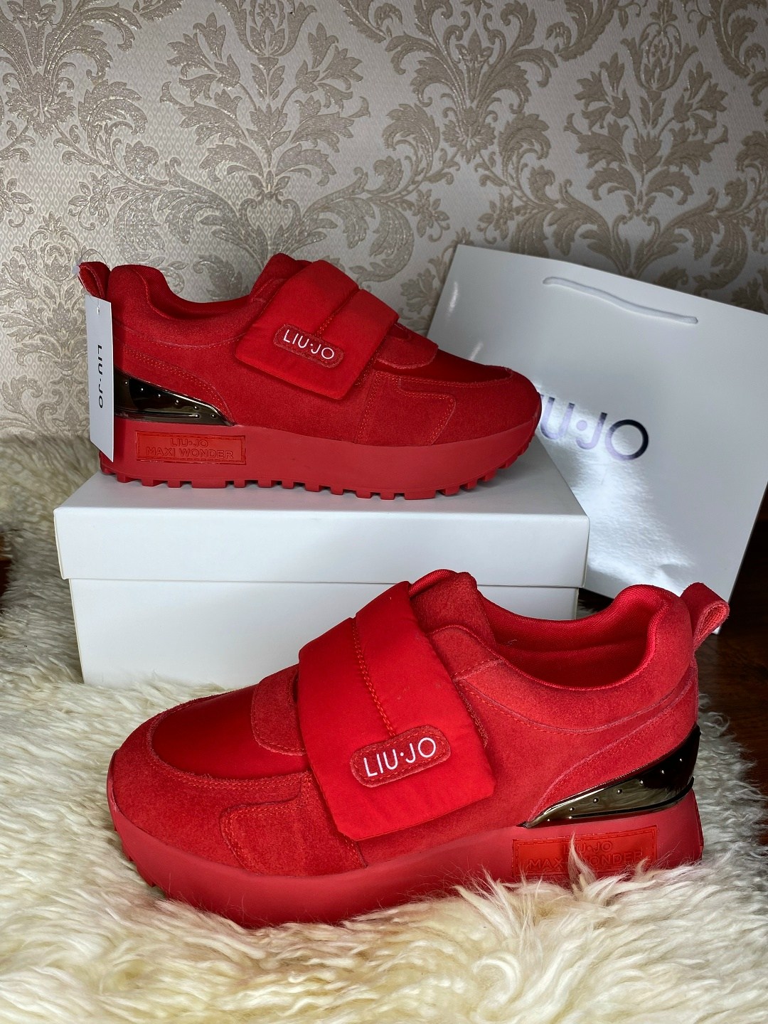 ,кроссовки женскиe,кроссовки liu jo, женская кроссовки,красные кроссовки