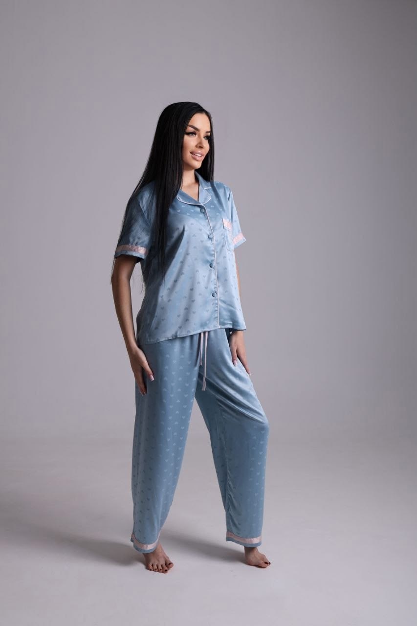 пижама женская,стильная пижама,пижамные костюмы,пижама с брюками женская,домашний костюм пижама