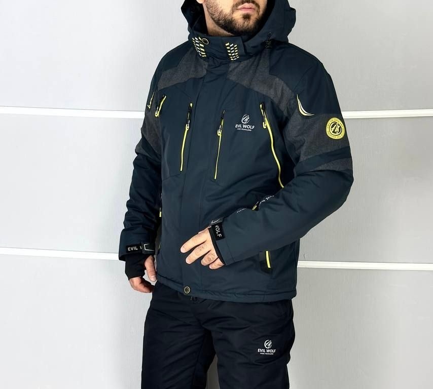 мужская зимняя горнолыжная куртка evil wolf,горнолыжная куртка evil wolf,зимняя горнолыжная куртка evil wolf,горнолыжная куртка,костюмы горнолыжные