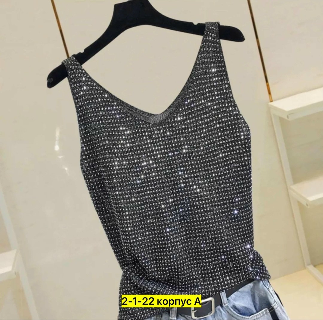 майка со стразами,топ женский,женские майки,майка топы,топ для женщин