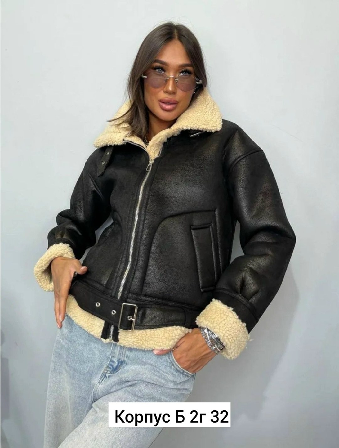 дубленка женская,дубленка авиатор с капюшоном,модные дубленки,куртка дубленка,дубленка зимняя