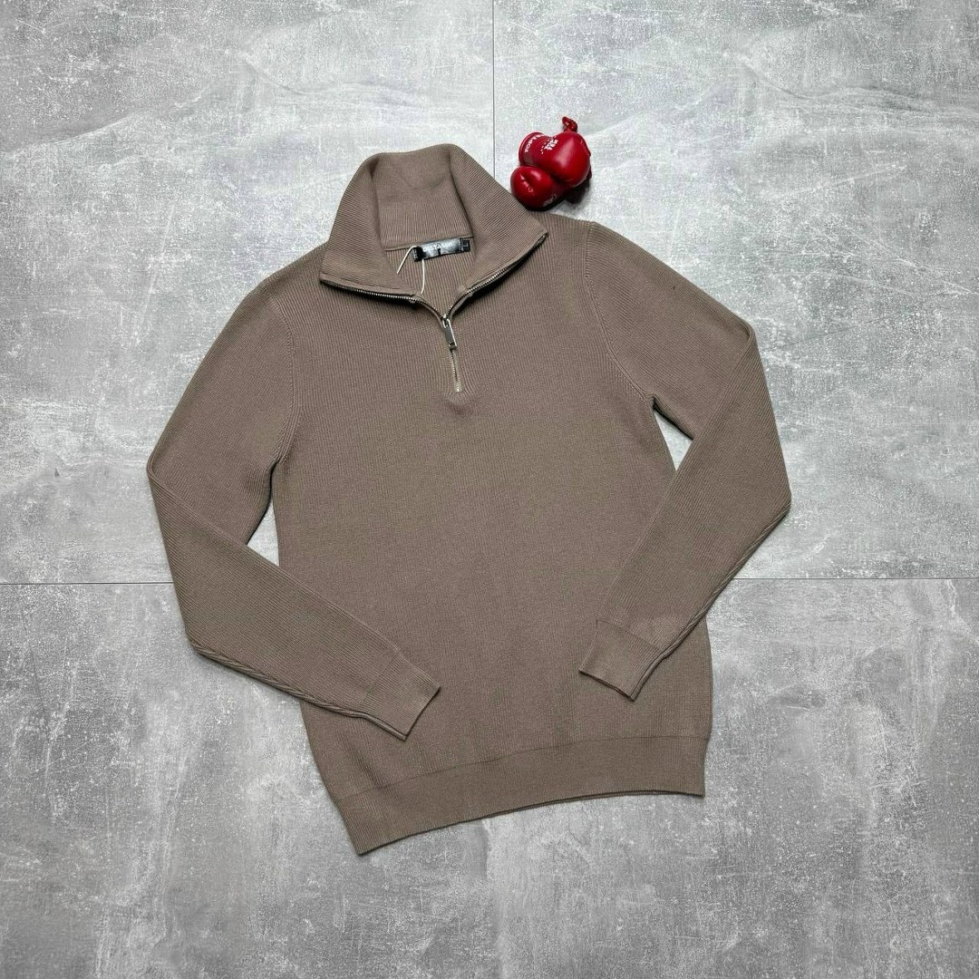 бежевый джемпер,свитер с воротником,бежевый свитер,мужские свитера,мужская кофта