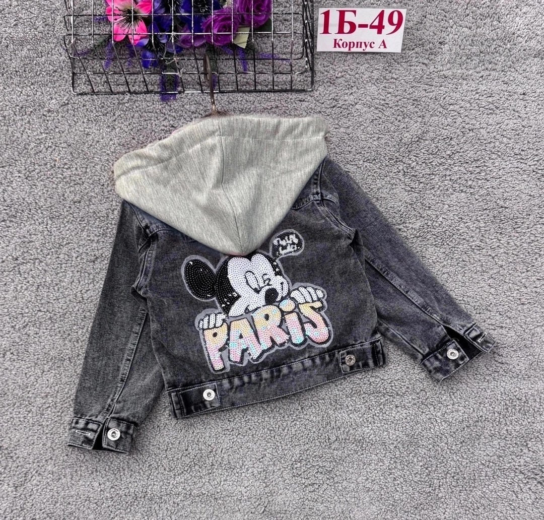 джинсовая куртка,куртка джинсовая jeans fashion микки маус,джинсовая куртка для девочек,джинсовая куртка женская с микки маусом,джинсовая куртка с капюшоном