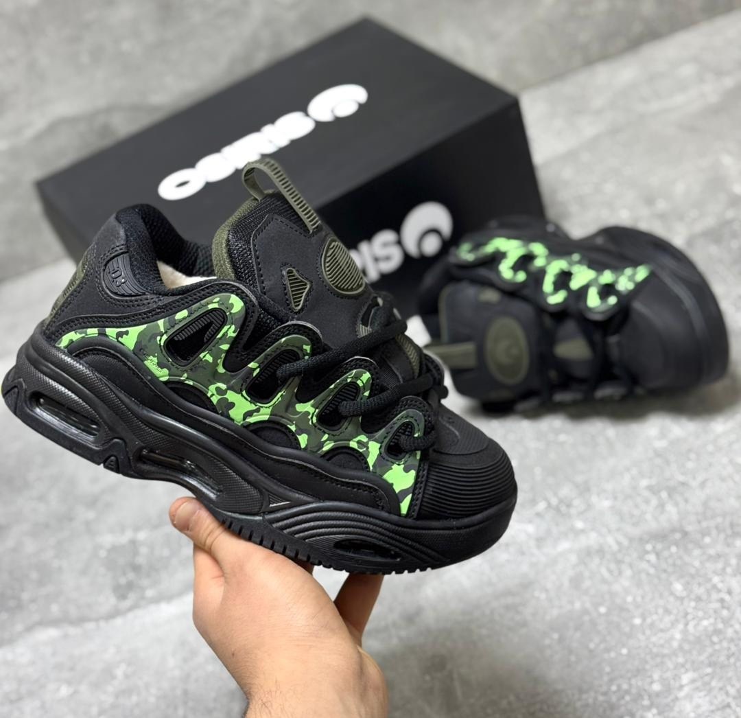 osiris d3 2001,osiris d3 2001 black green,кроссовки осирис,osiris d3 2001 green/dip,кроссовки osiris