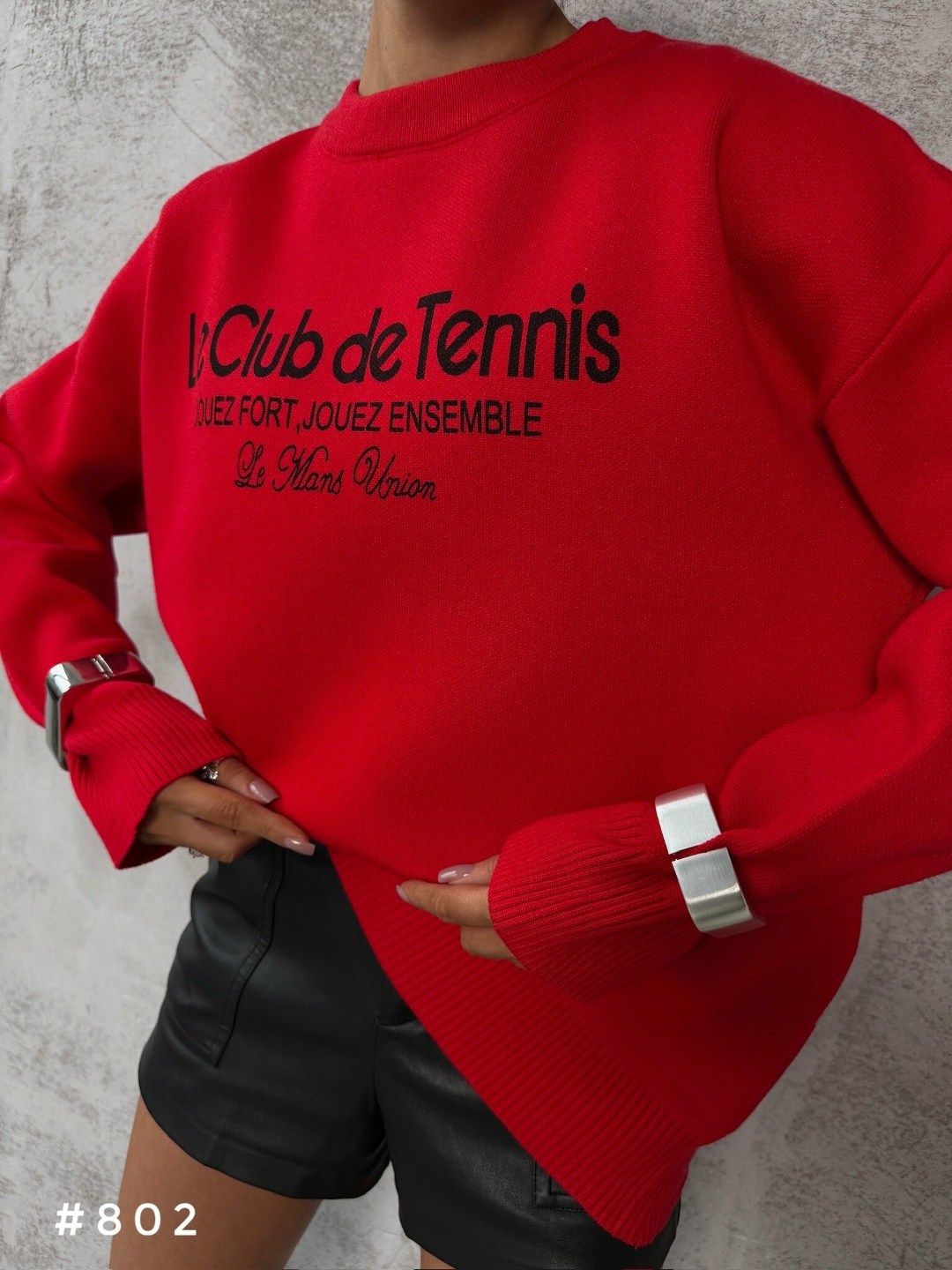 классический свитшот,свитшот женская,трикотажный свитшот,яркий свитшот,красный свитшот