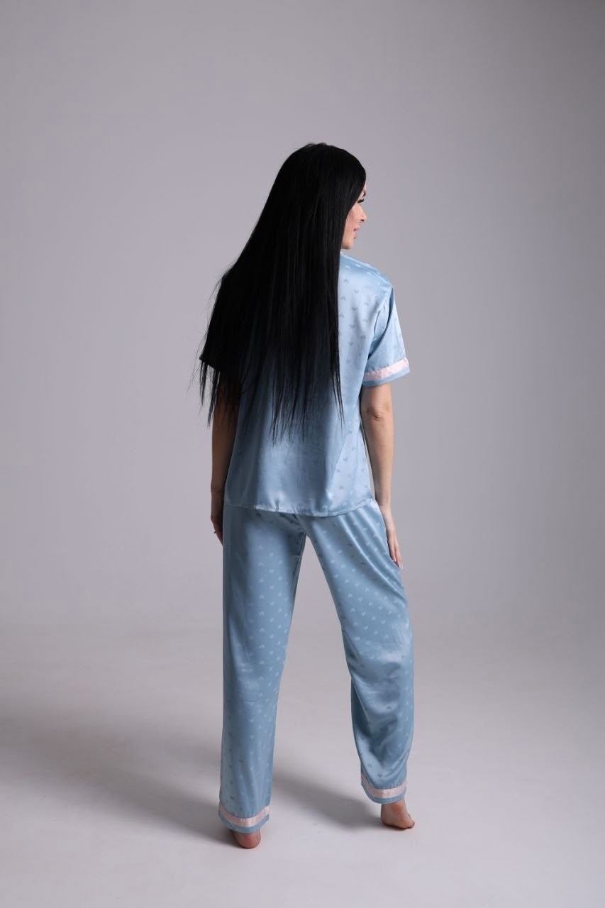 пижама женская,стильная пижама,пижамные костюмы,пижама с брюками женская,домашний костюм пижама