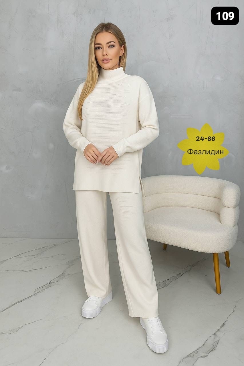 трикотажные костюмы,костюмы женские,костюм с брюками,вязаные костюмы,трикотажный костюм с брюкам