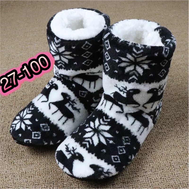 домашние угги,женские домашние тапочки,домашние тапочки пушистые,домашние тапочки теплые,тапочки мягкие для дома с оленями