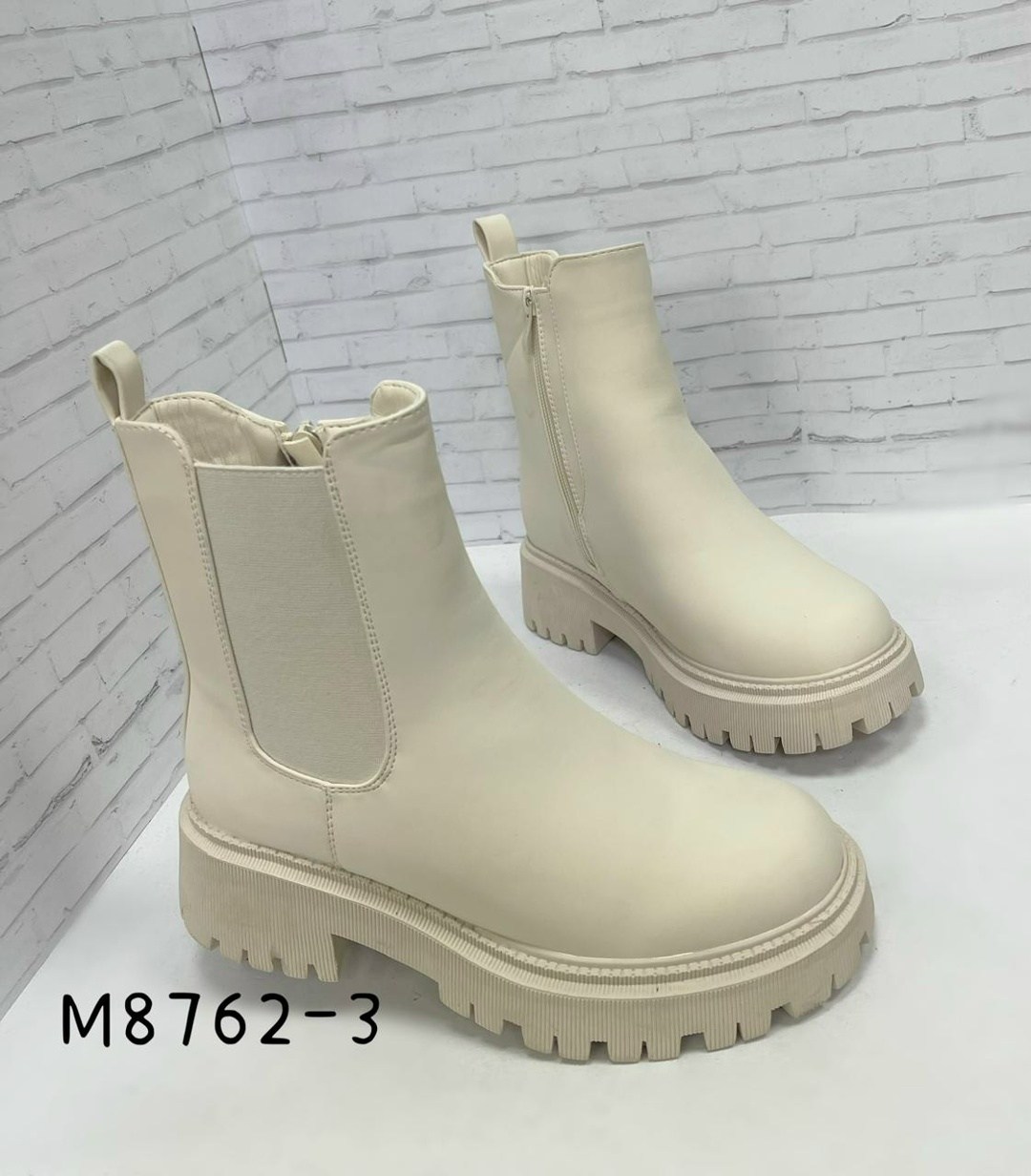 ,женские ботинки,ботинки челси женские бежевые, женская зимняя,женская