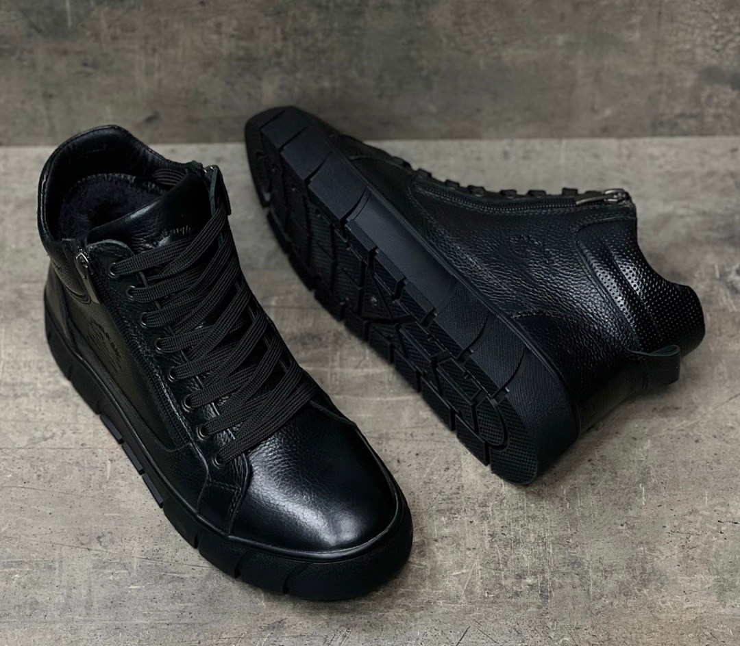 ,ботинки мужские,мужские зимние ботинки,зимняя мужская ,мужские ботинки с мехом черны