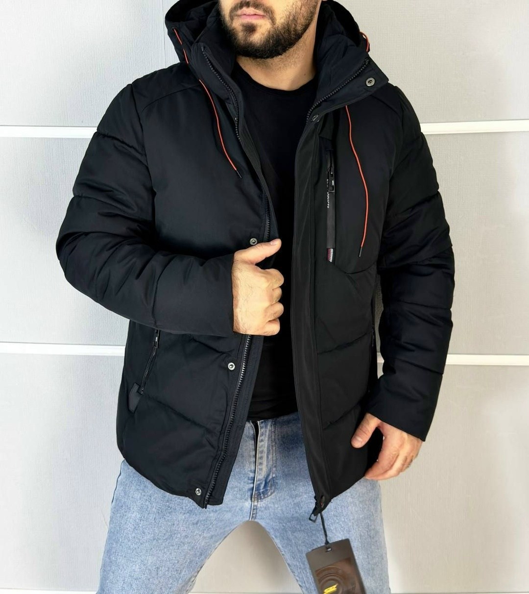 зимняя мужская куртка malidinu,куртка,оранжевая зимняя куртка,куртка пуховик мужская,куртка мужская