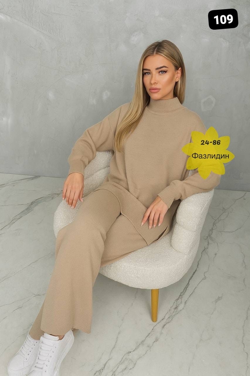 трикотажные костюмы,костюмы женские,костюм с брюками,вязаные костюмы,трикотажный костюм с брюкам