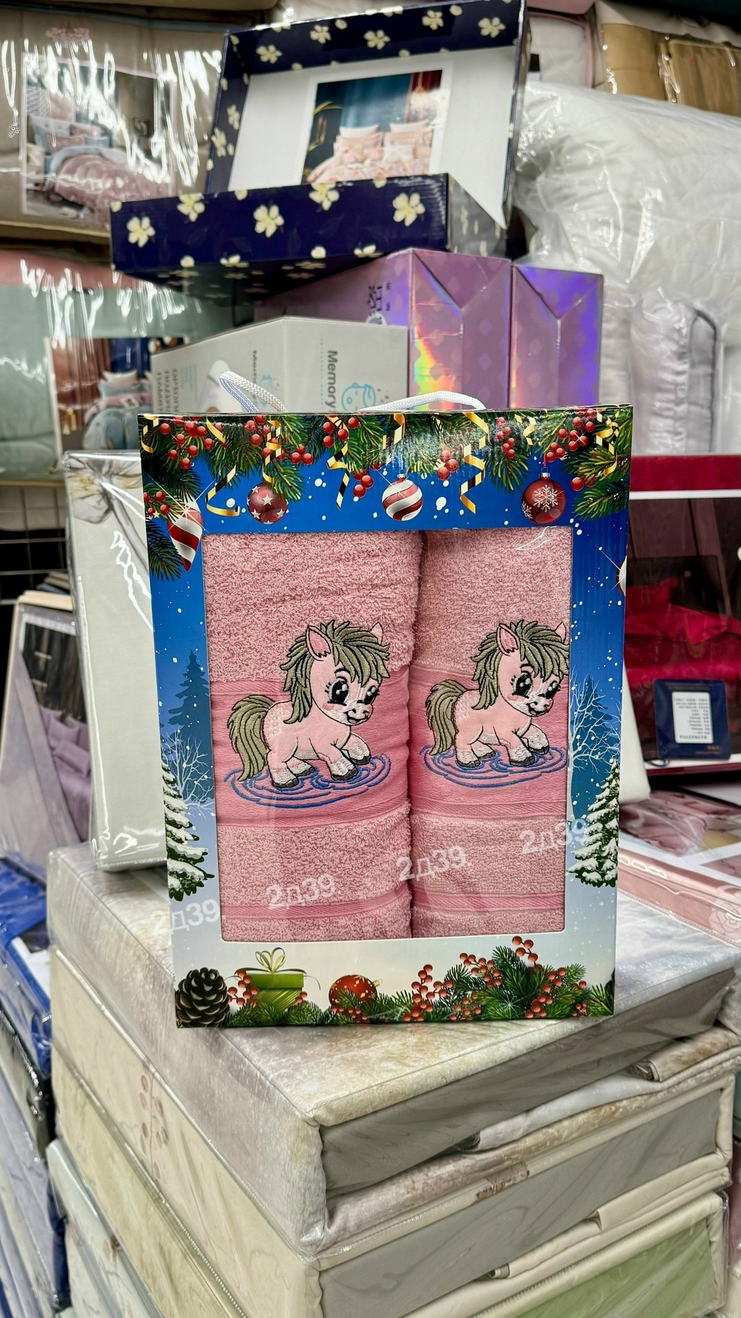 подарочные наборы полотенец,набор полотенец,полотенца новогодние,набор полотенец новогодний,полотенца подарочная