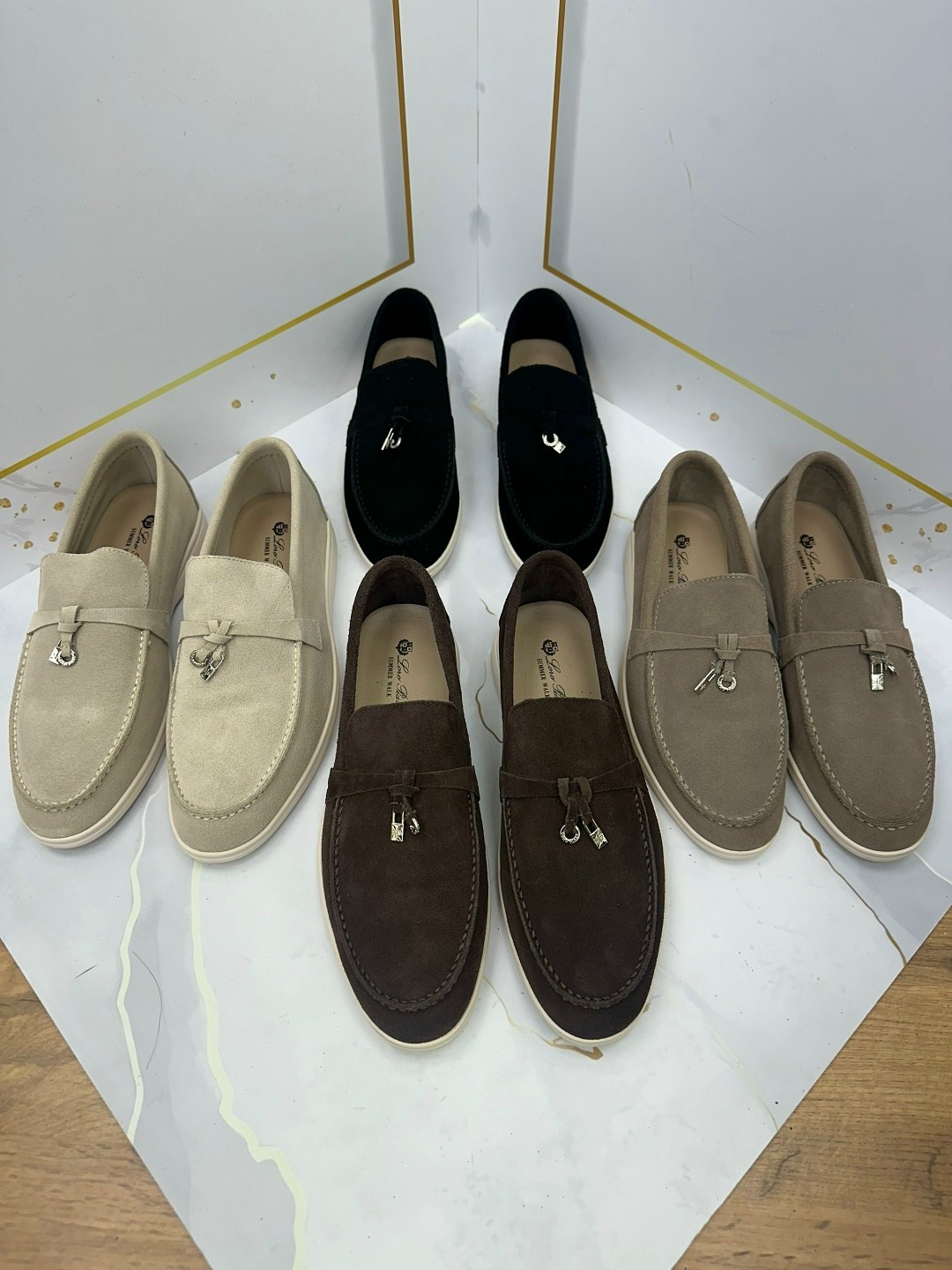 ,лоферы loro piana женские,лоферы loro piana,лоферы бежевые замшевые, повседневные