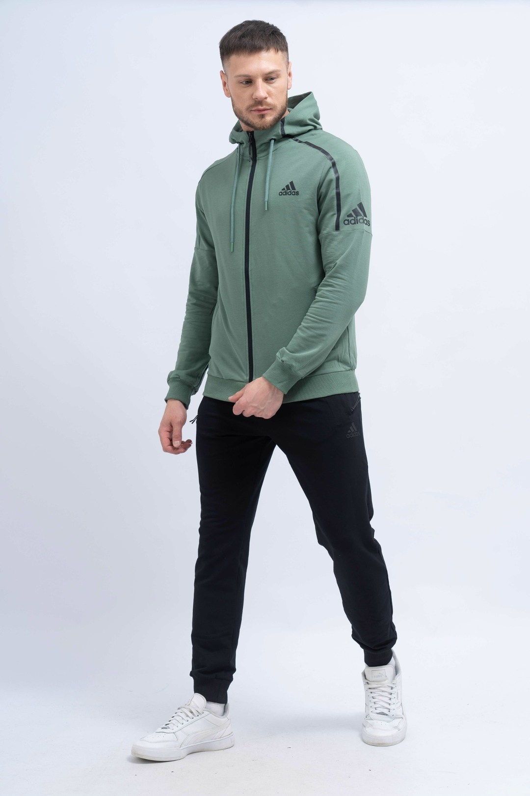 толстовка adidas,худи адидас хаки,мужские толстовки adidas,костюмы адидас,спортивные костюм