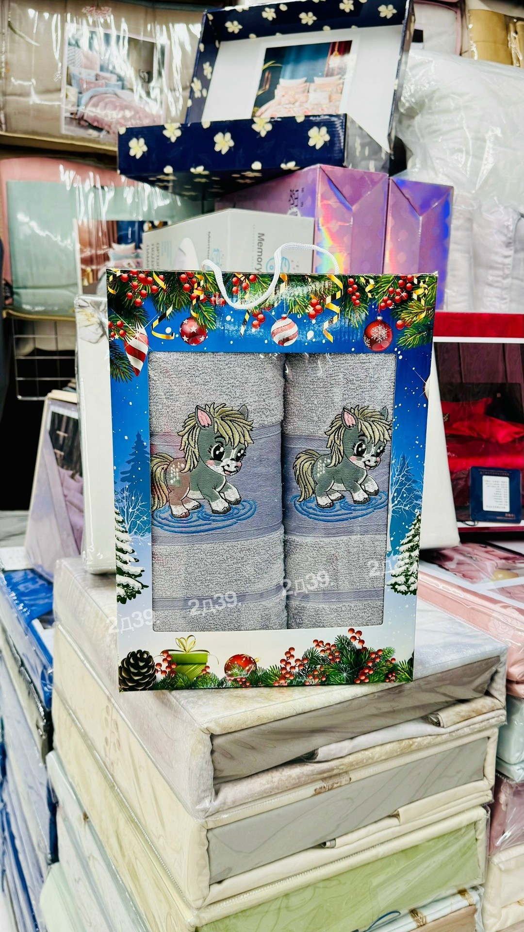 подарочные наборы полотенец,набор полотенец,полотенца новогодние,набор полотенец новогодний,полотенца подарочная