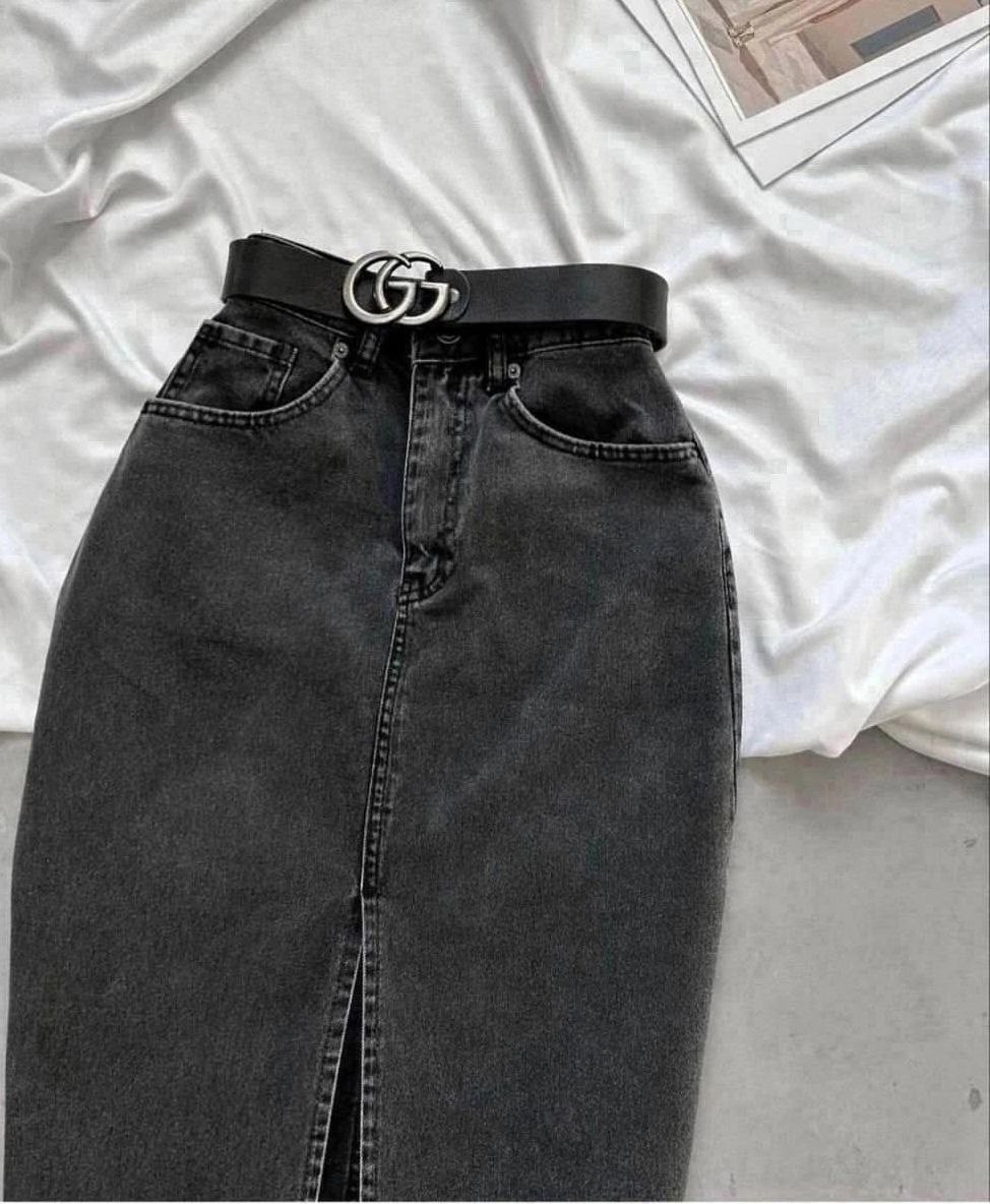 юбка джинс,джинсовая юбка,длинная джинсовая юбка,джинсовая юбка миди с разрезом,юбка женская