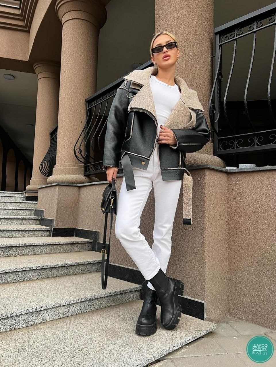 стильная дубленка,дубленка косуха,дубленка зимняя,дубленка авиатор женская,дубленка авиатор