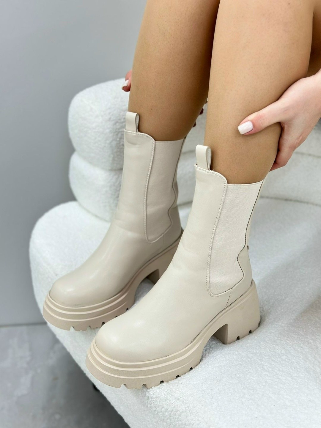 ботинки челси женские бежевые,ботинки женские,,женская ,ботинки модные