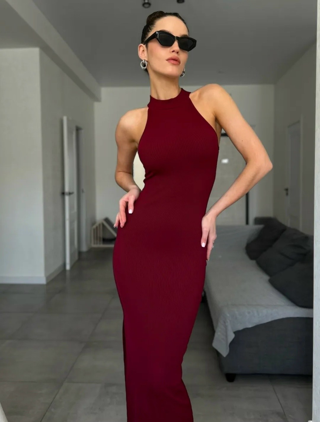 облегающее платье,платье красное,платье женское красное,длинное красное платье,платье