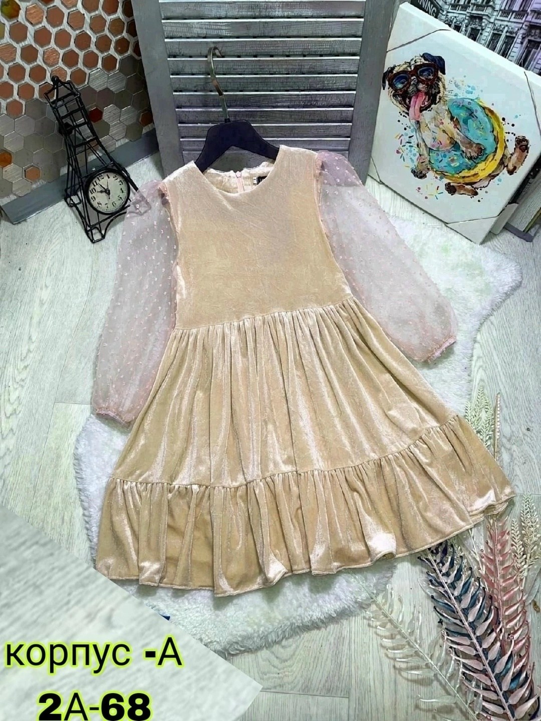 нарядное платье для девочки,платье детская,платье на девочку,велюровое платье для девочки 5 лет,платье детские