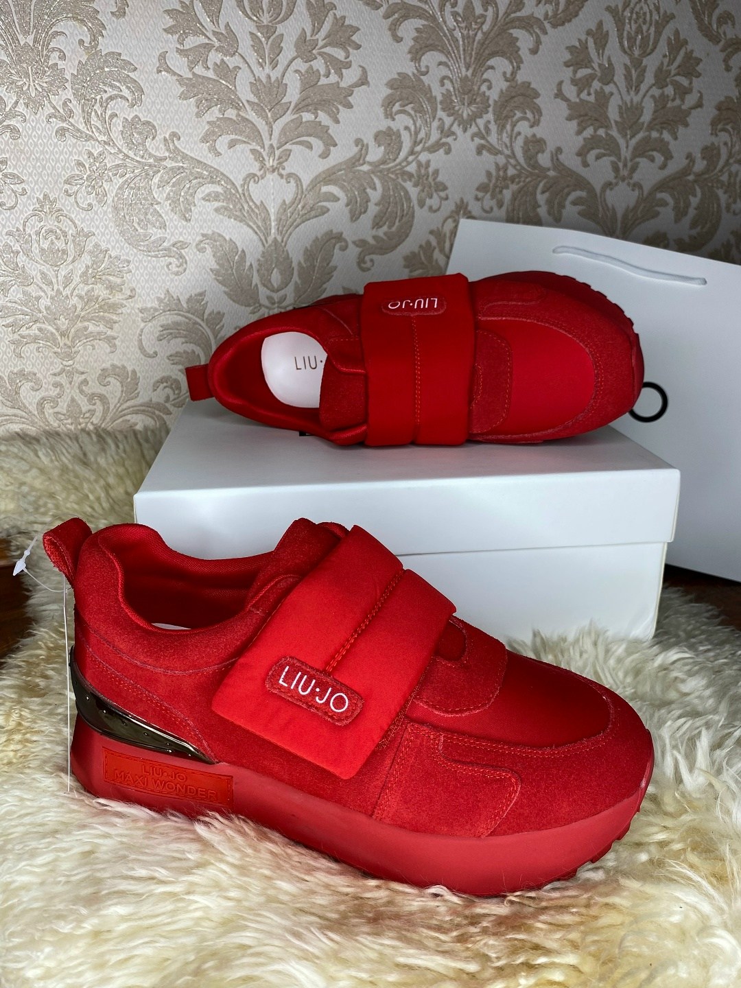 ,кроссовки женскиe,кроссовки liu jo, женская кроссовки,красные кроссовки