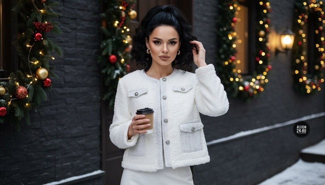 женская твидовая куртка,повседневная куртка,синий твидовый жакет,женская твидовая куртка с длинным рукавом,твидовая куртка