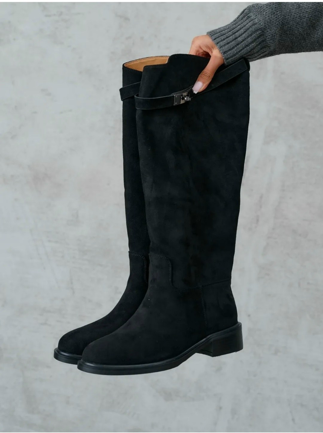 женские сапоги,сапоги,сапоги черные,замшевые сапоги,