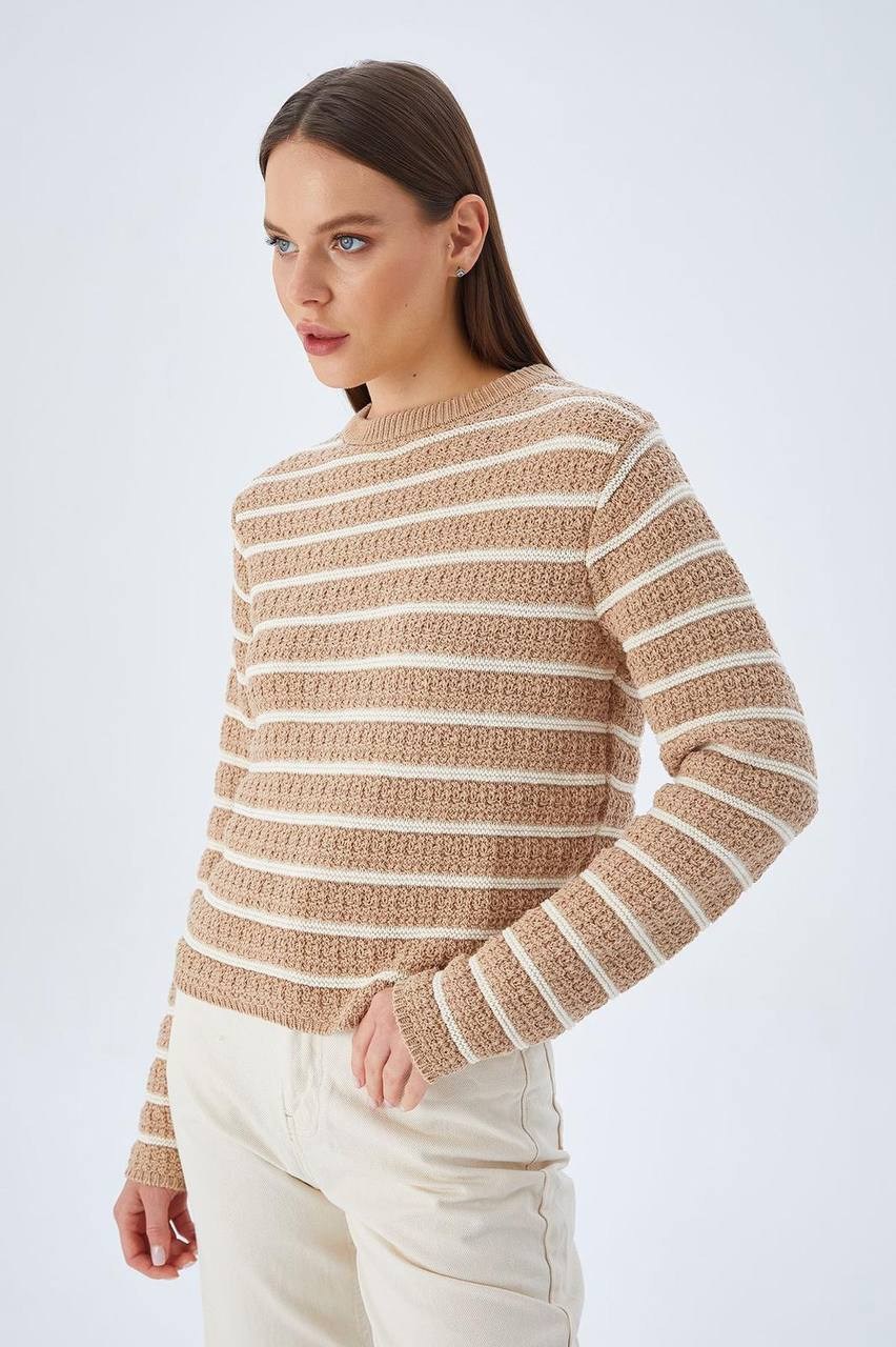 джемпер,джемпер в полоску,свитер,свитера женские,свитер кофта