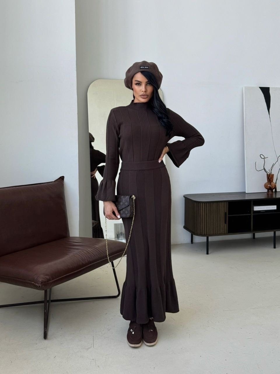 элегантное платье,длинное платье,женские длинные платья,платье с оборками