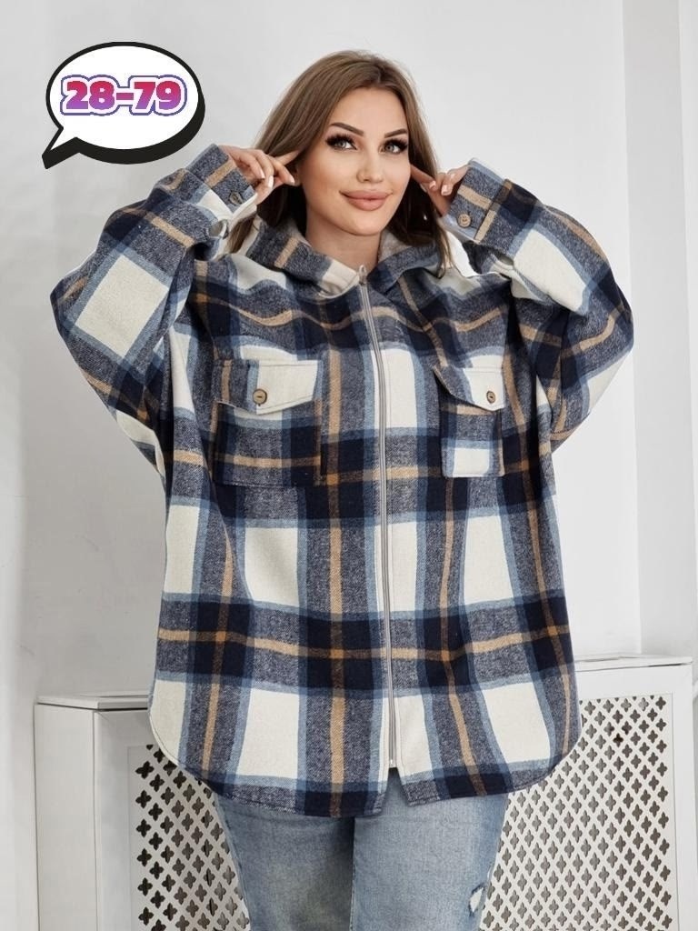 женская рубашка больших размеров,рубашка теплая, больших размеров,одежда больших размеров,рубашка теплая в клетку оверсайз