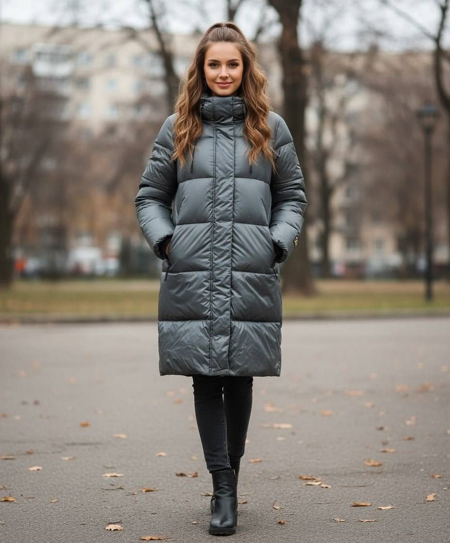 стильные пуховики,женские пуховики,женская зимняя куртка,удлиненная куртка,пуховик