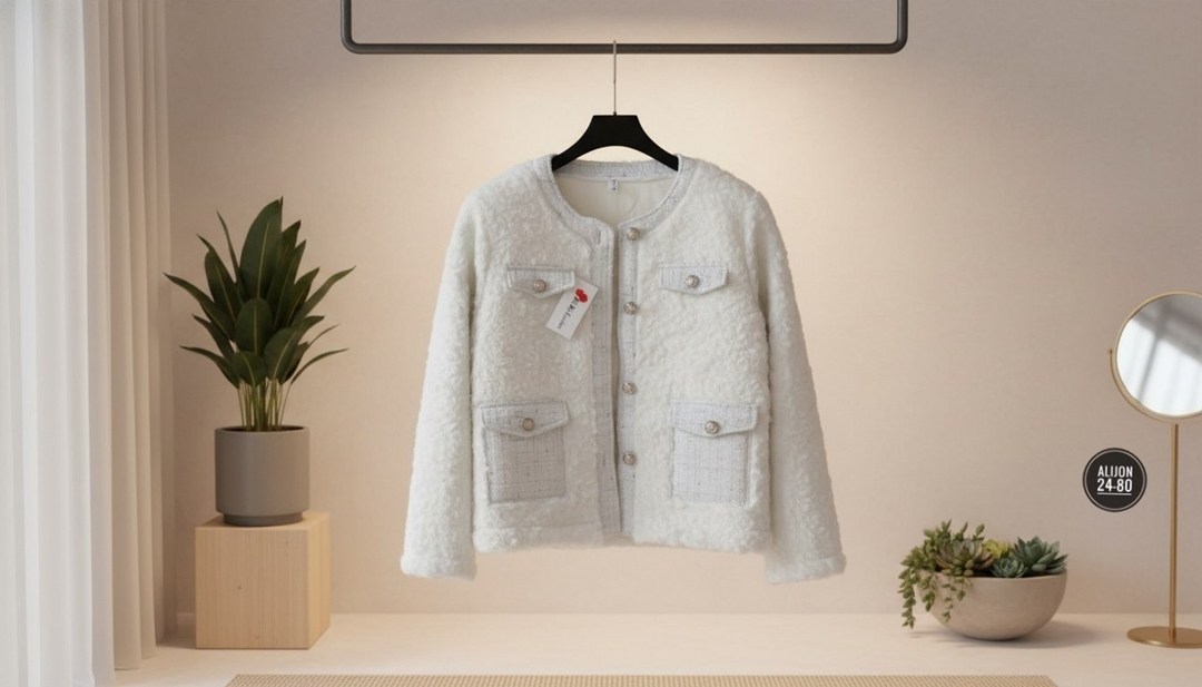 женская твидовая куртка,повседневная куртка,синий твидовый жакет,женская твидовая куртка с длинным рукавом,твидовая куртка