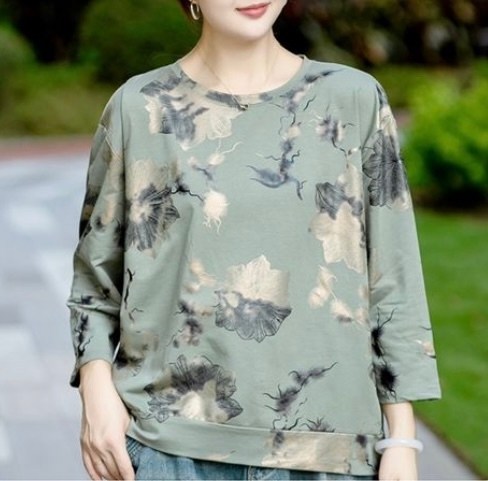 блузка zanzea женская с цветочным принтом,блузка с рукавами,блузка легкая,блузка женская,блузка повседневная