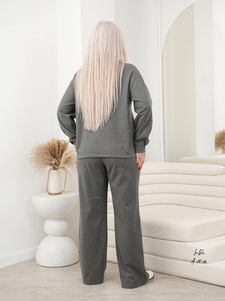 костюмы брючные,женские костюмы брючные,модные брючные костюмы,костюм с брюками,серый брючный костюм