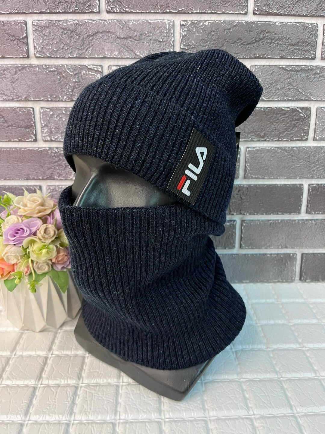 шапка и снуд,зимняя шапка и снуд,комплект шапка и снуд,комплект мужская шапка и снуд,шапка и снуд для мужчин