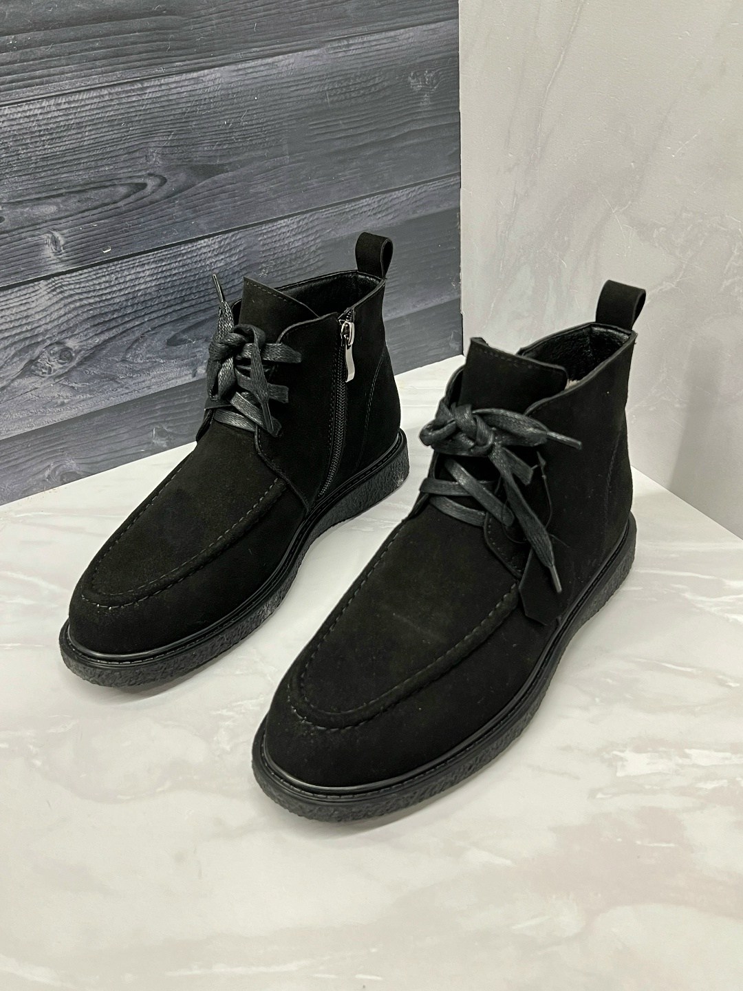 ,замшевые ботинки,ботинки на меху,ботинки меховые,ботинки мужские