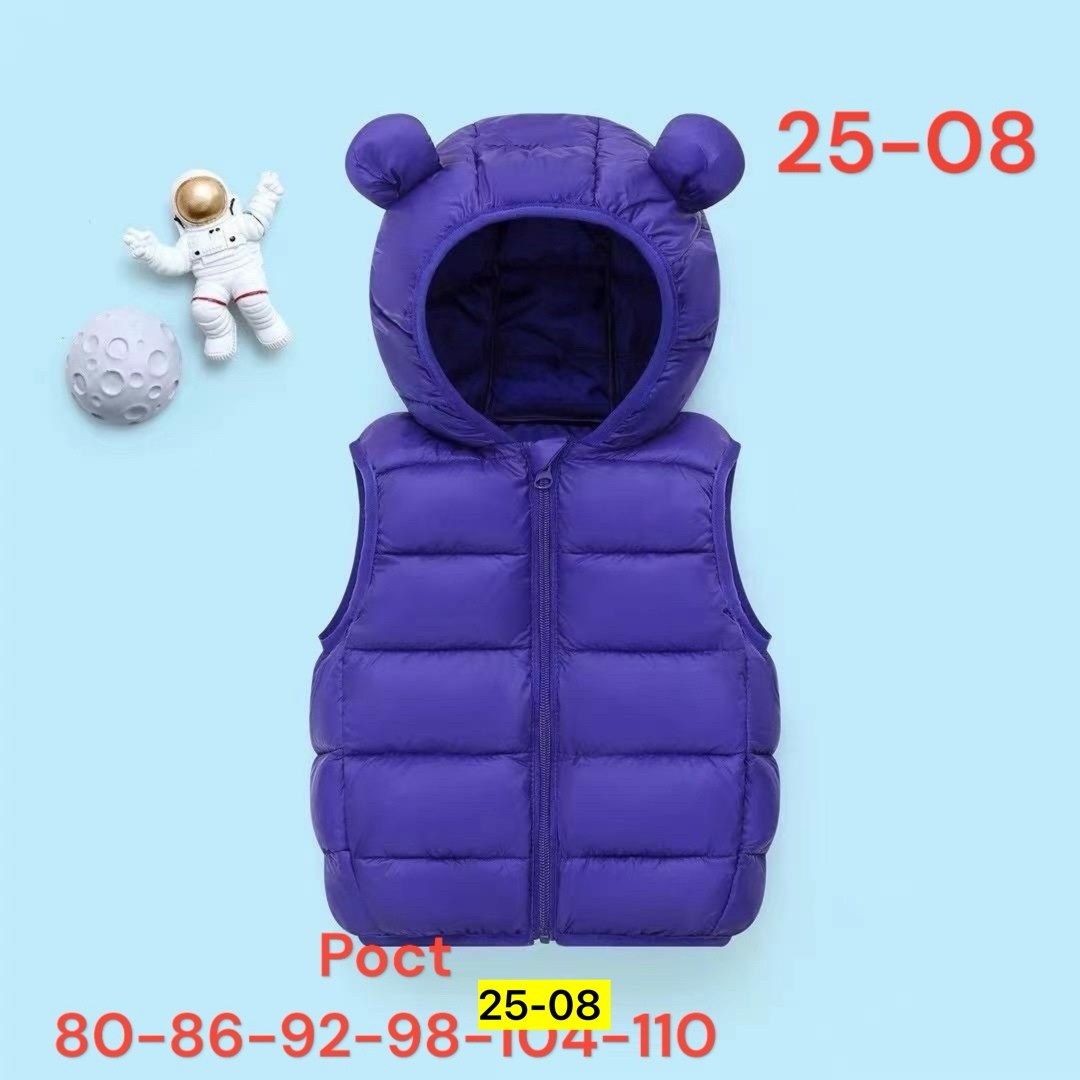 жилет детский утепленный демисезонный,жилетка детская,детский жилет,жилет для малыша,феста жилетка детская