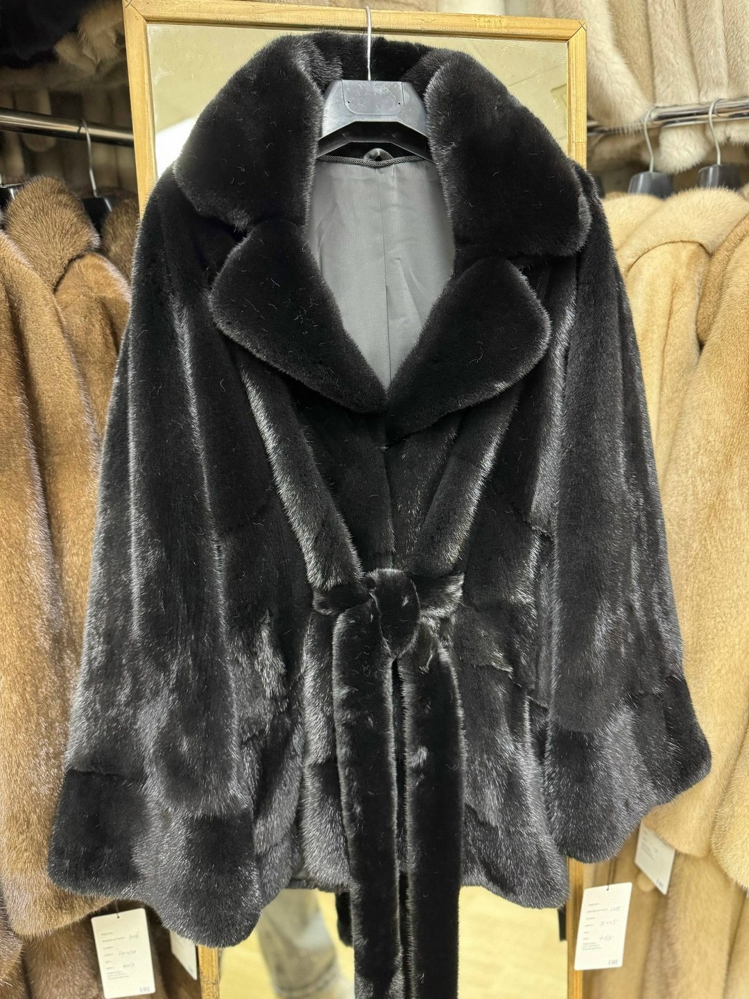 шуба норковая,шуба норка,норковая шуба летучая мышь,шуба норковая с капюшоном,черная норковая шуба