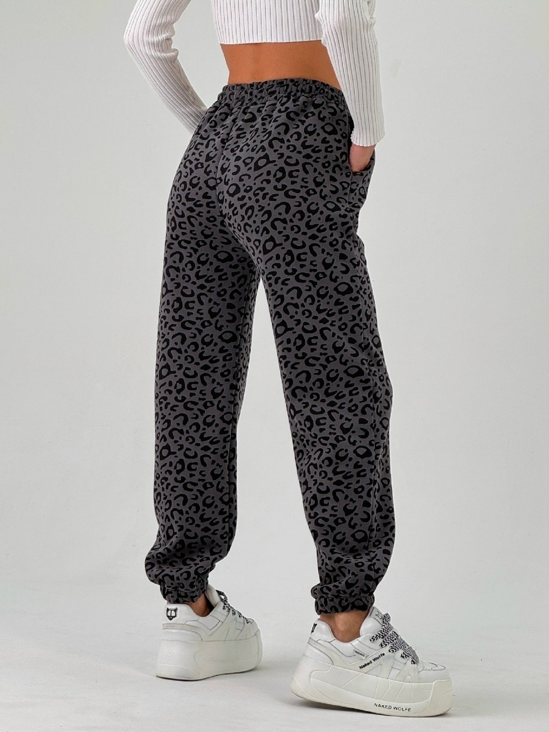 леопардовые штаны,леопардовые брюки,брюки с леопардовым принтом,ottod'ame брюки леопард,брюки джоггеры