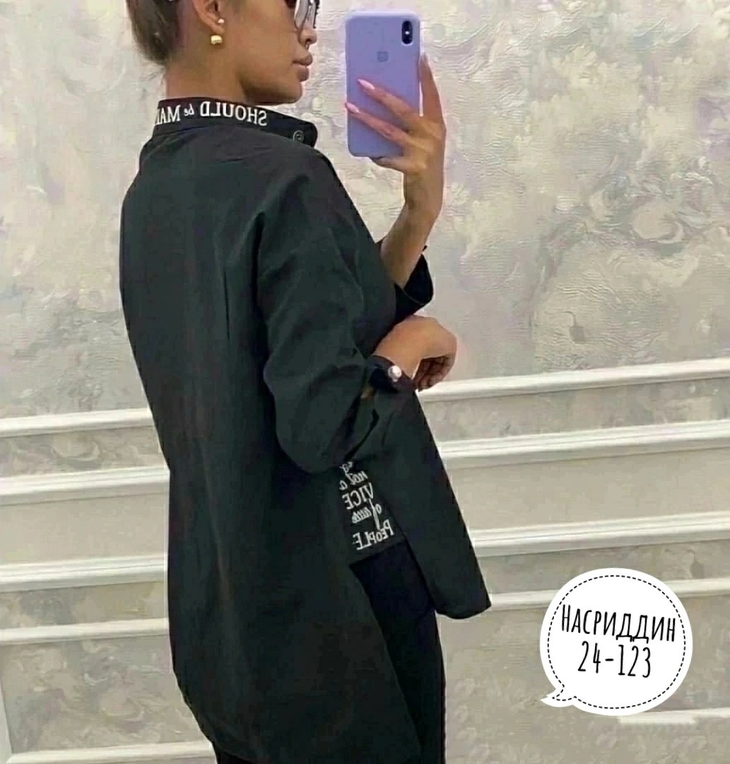 рубашка свободного кроя,женская рубашка,стильная рубашка,рубашка из ткани лайт,удлиненная блуза