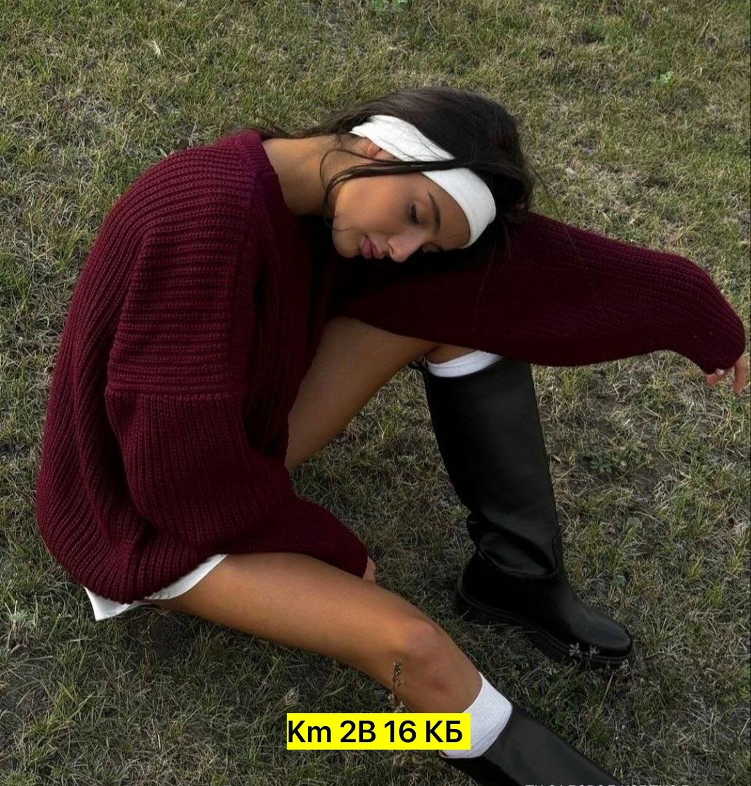 теплый свитер вязаный оверсайз,свитер удлиненная,модные свитера,свитер с объемными рукавами,свитер