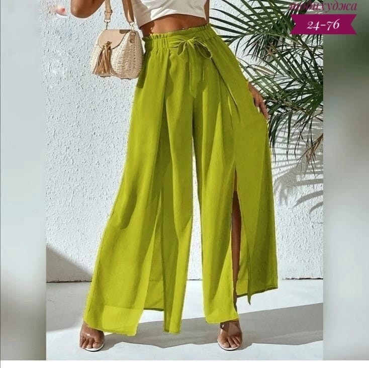 женские широкие брюки,брюки с широкими штанинами,шифоновые брюки палаццо,летние брюки,широкие брюки