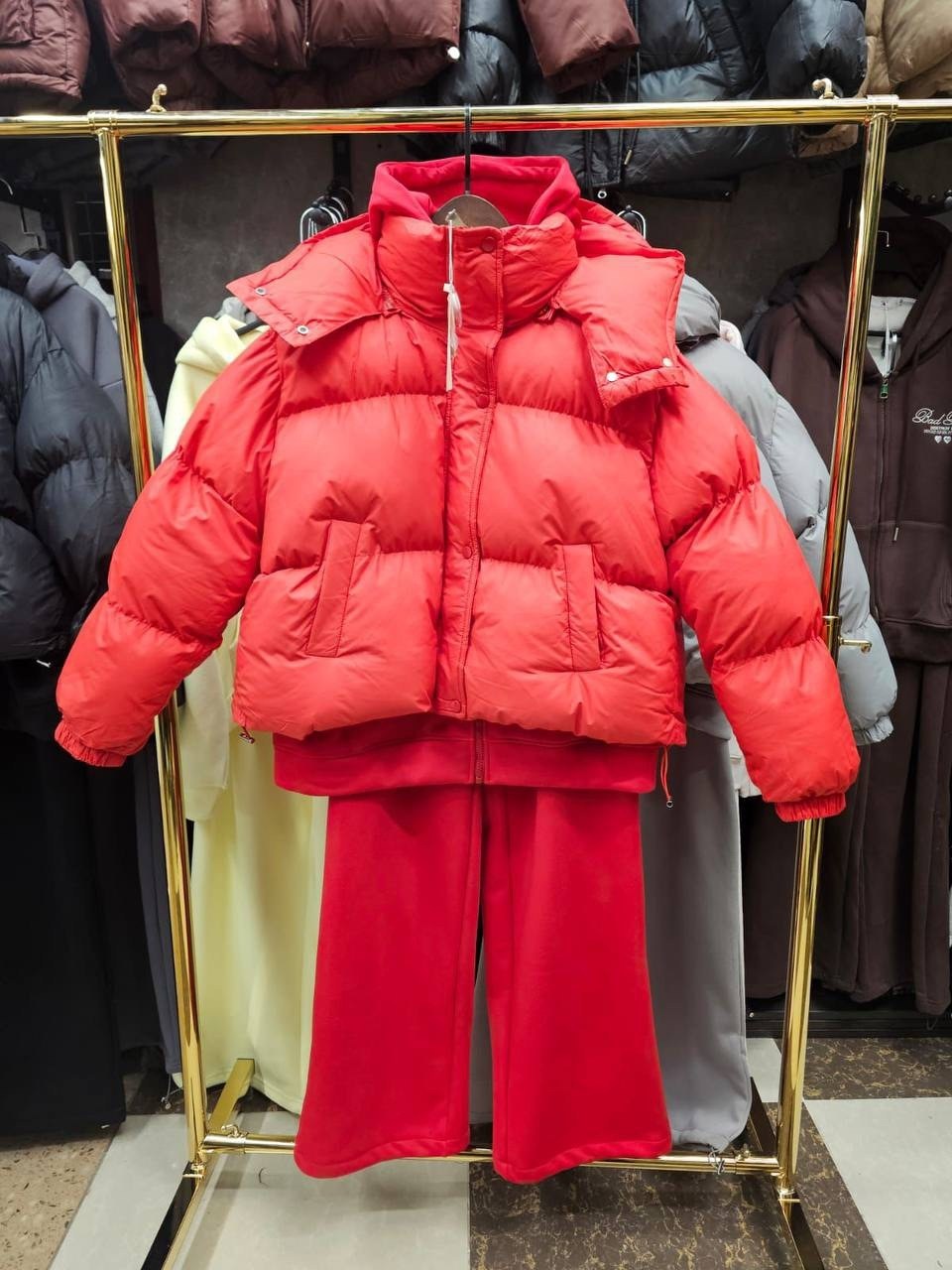 стильные пуховики,одежда пуховик,модная куртка,костюм тройка с курткой,женские пуховики