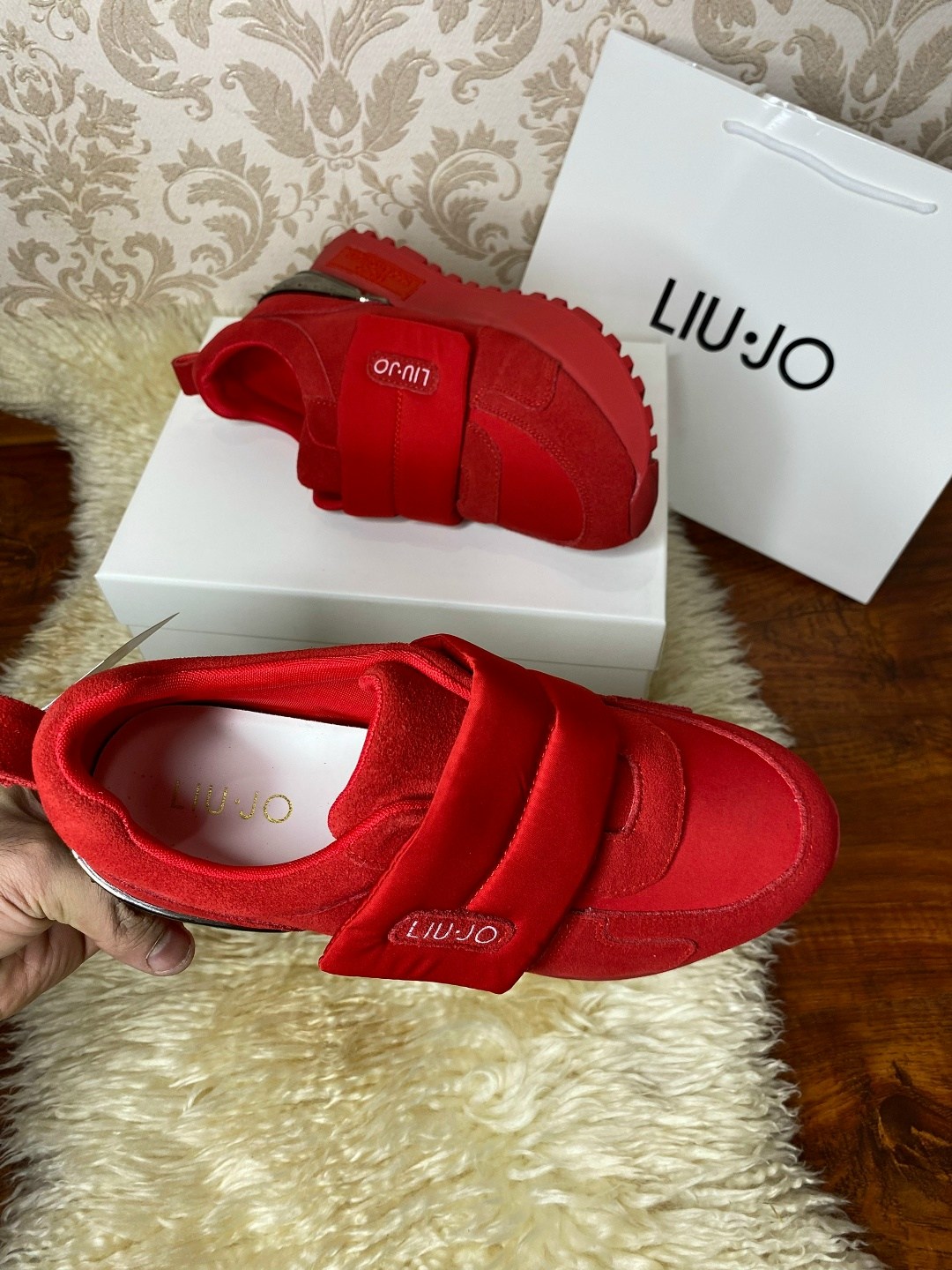 ,кроссовки женскиe,кроссовки liu jo, женская кроссовки,красные кроссовки