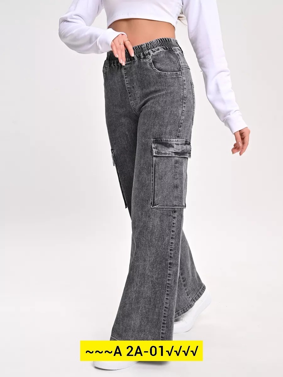 джинсы широкие карго,джинсы широкие,джинсы карго женские широкие,женские джинсы,джинсы карго
