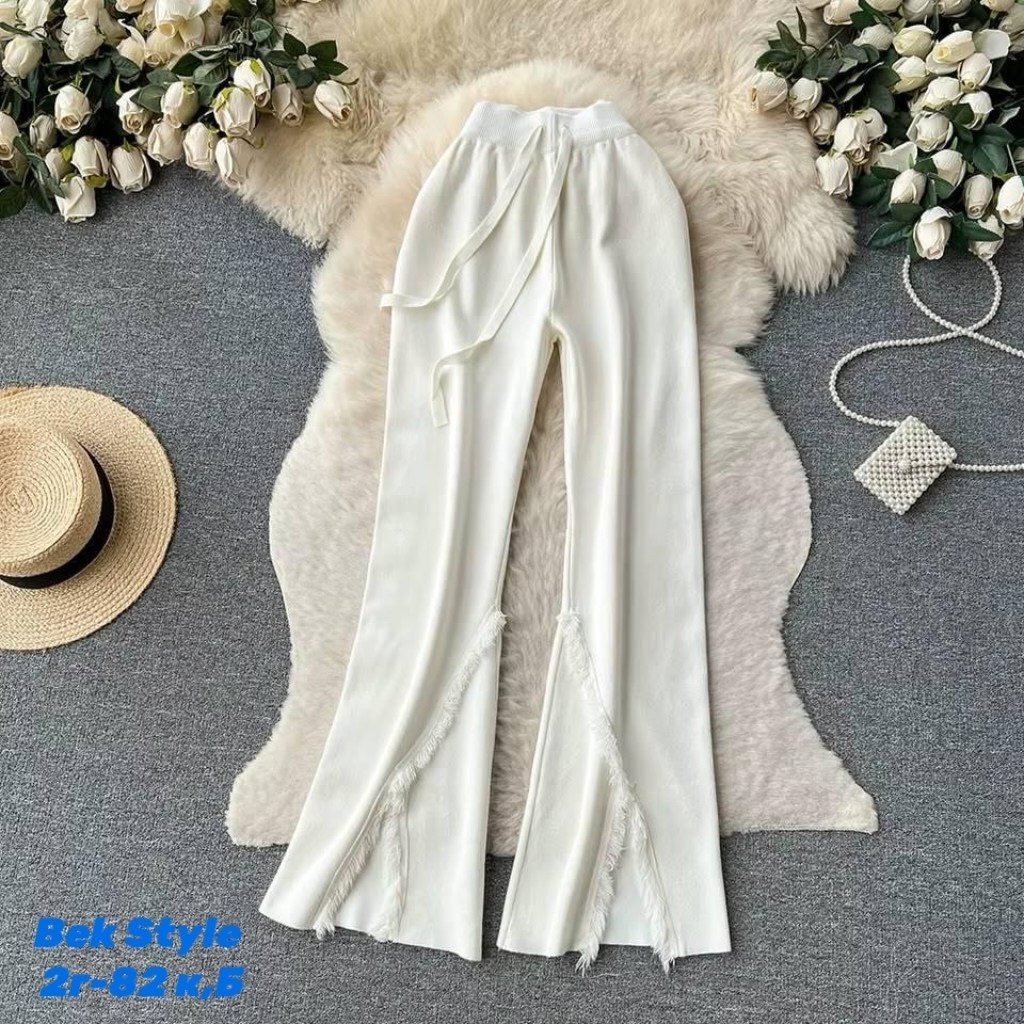 брюки с широкими штанинами,брюки трикотажные,трикотажные брюки с высокой талией,расклешенные брюки,брюки трикотажные клеш